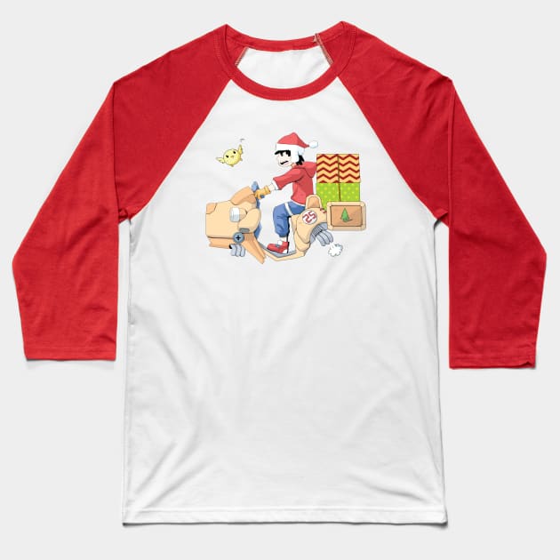 I'm not santa I am a delivery man Baseball T-Shirt by GUMITOON